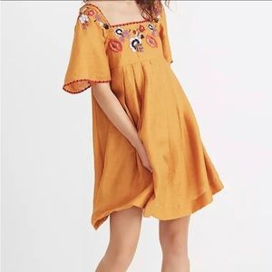 Madewell embroidered dress size XL
